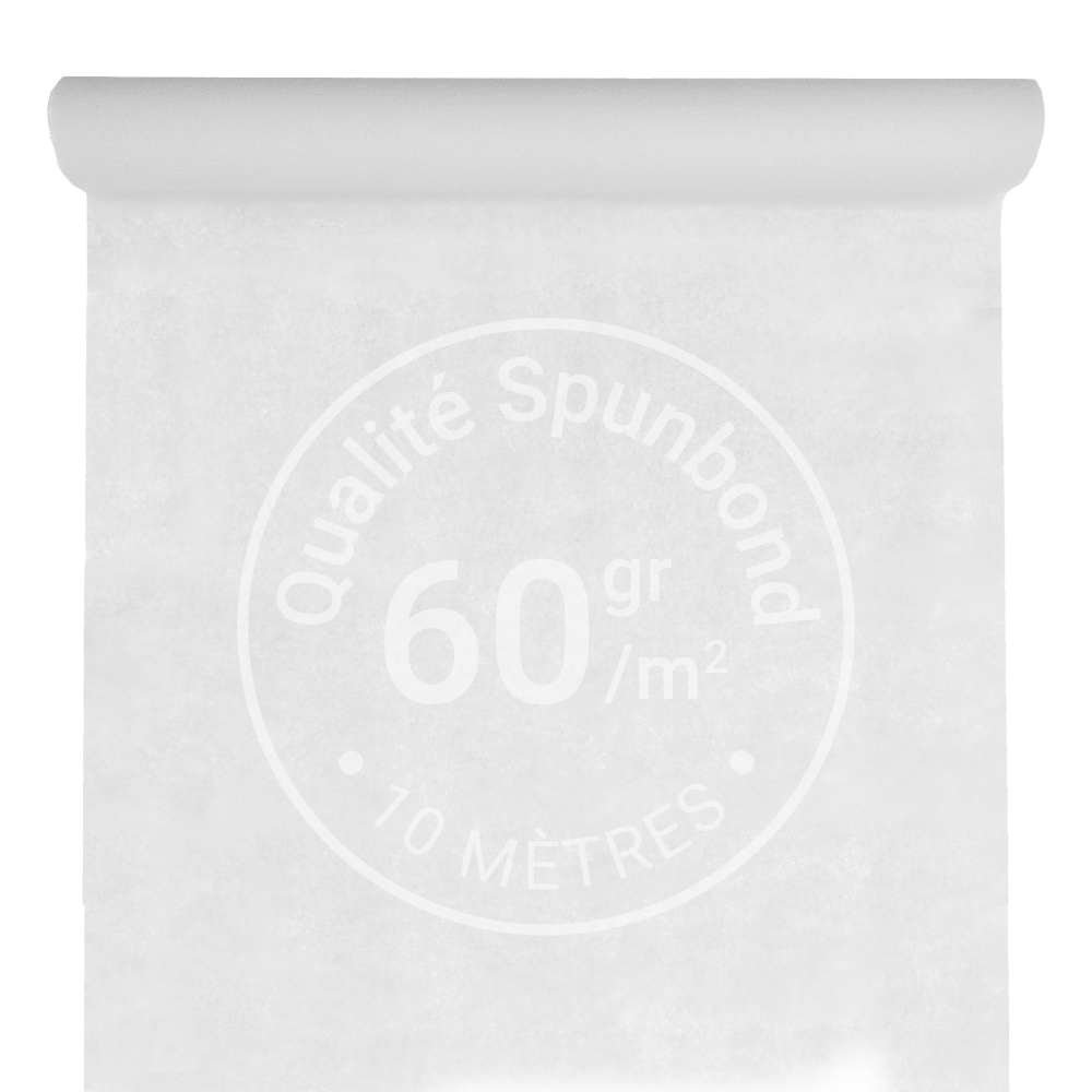  Nappe Spunbond Blanc