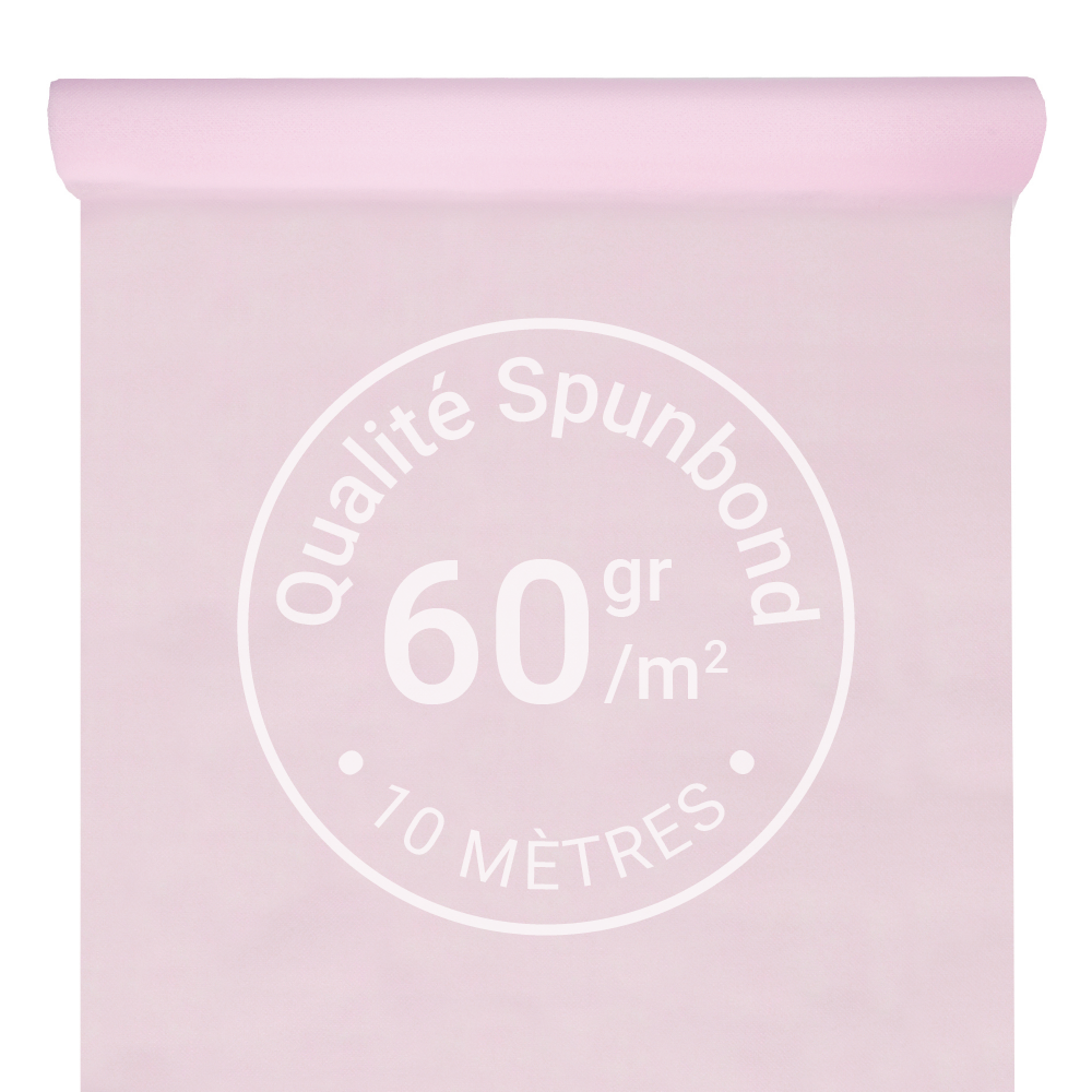 Nappe Spunbond Rose clair