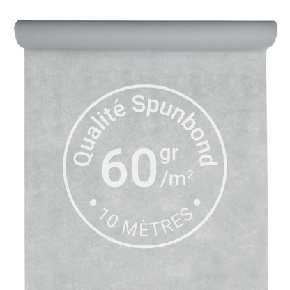 Nappe Spunbond Argent