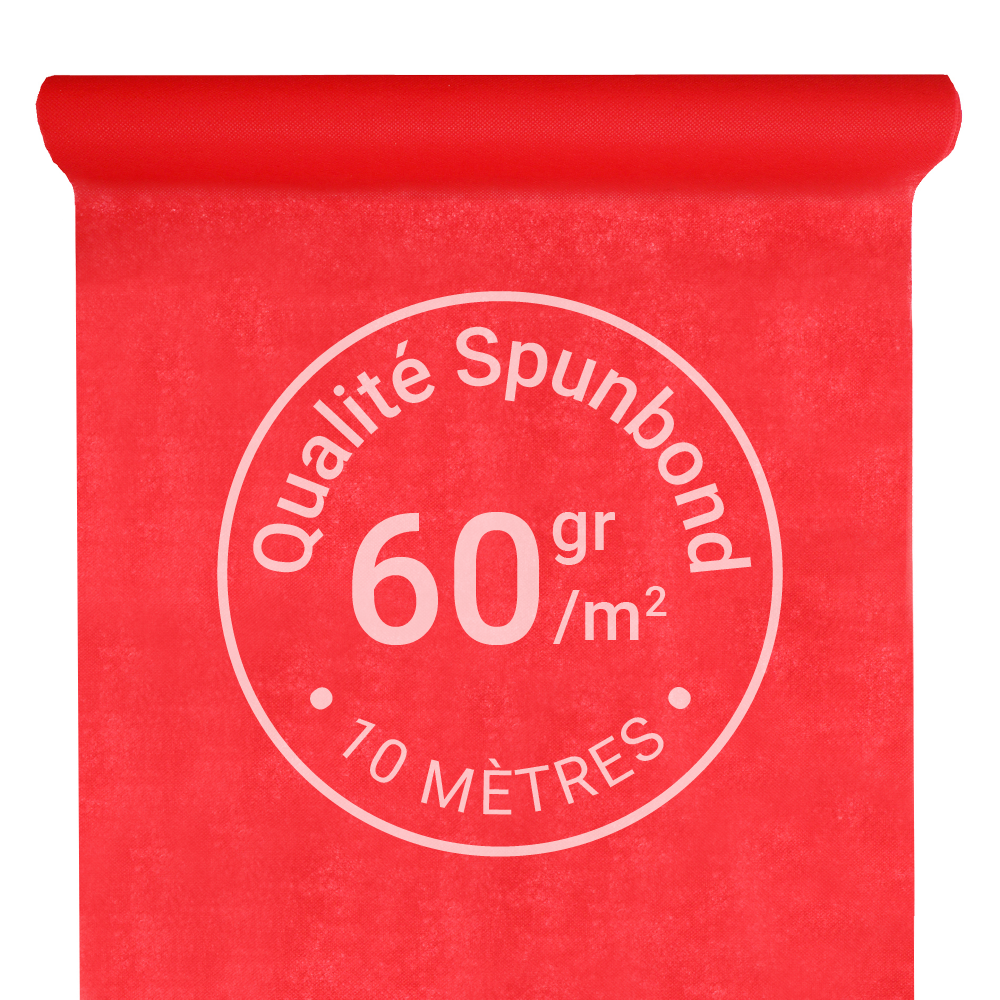 Nappe Spunbond Rouge