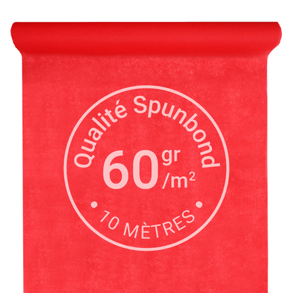 Nappe Spunbond Rouge