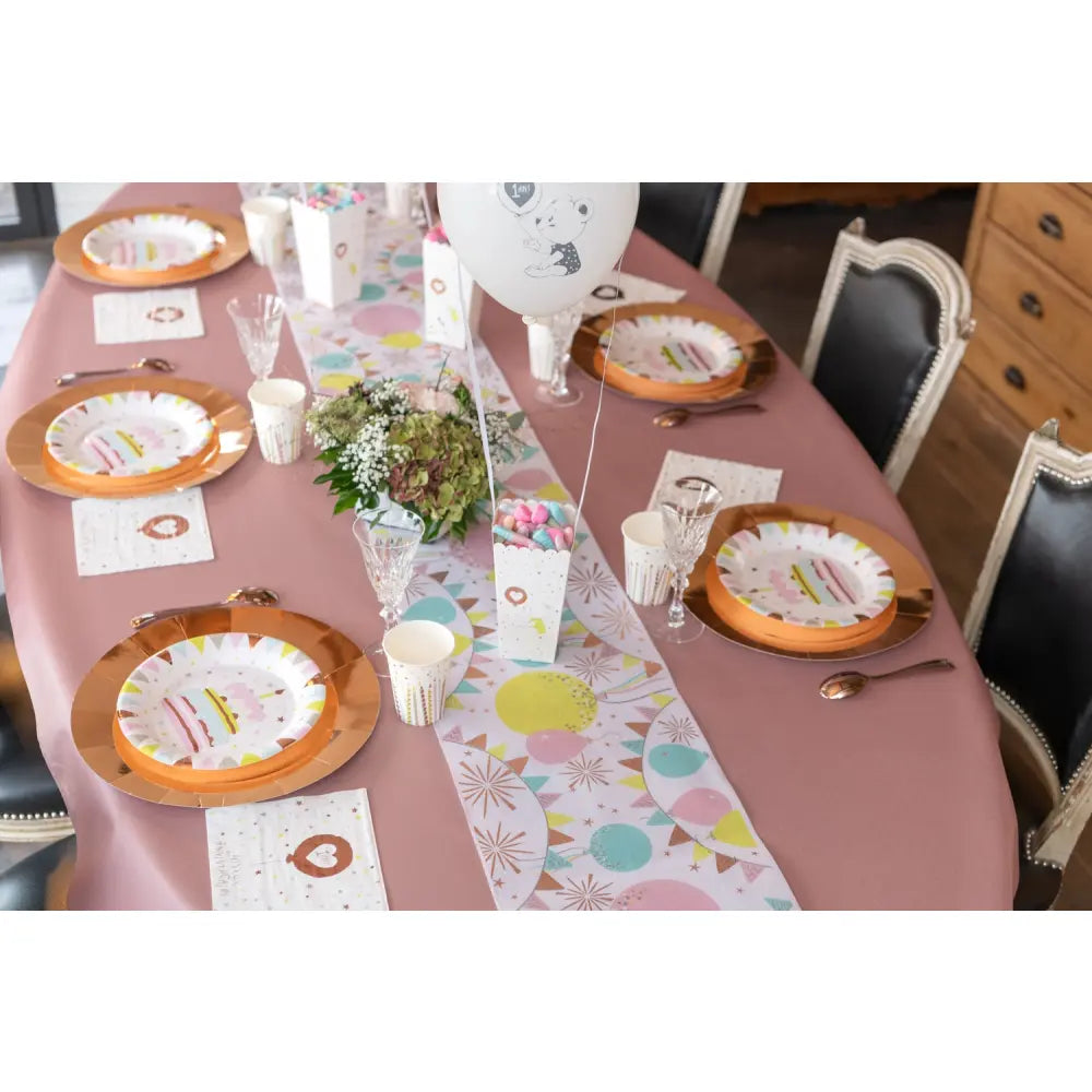 Nappe Intissée & Indéchirable (Spunbond) 25m x 120cm - Rose gold