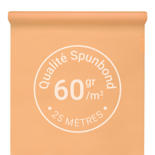 Nappe Intissée & Indéchirable (Spunbond) 25m x 120cm - Corail