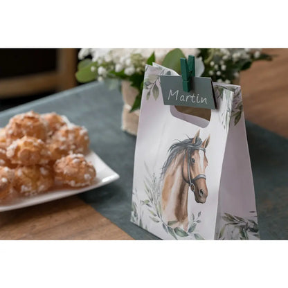 Sac Hippique Multicolore 13 x 7 x 18 cm Sachet de 10 pièces équitation