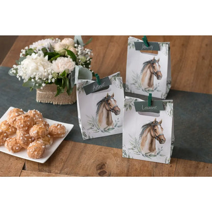 Sac Hippique Multicolore 13 x 7 x 18 cm Sachet de 10 pièces équitation