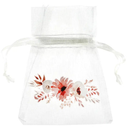 4 Sachets 7.5 x 10 cm - Amour Floral