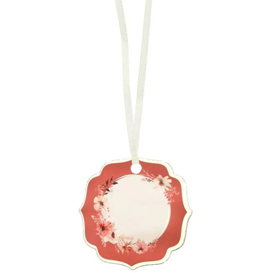 6 Marques-places - Amour Amour Floral - Ø 5.5 cm