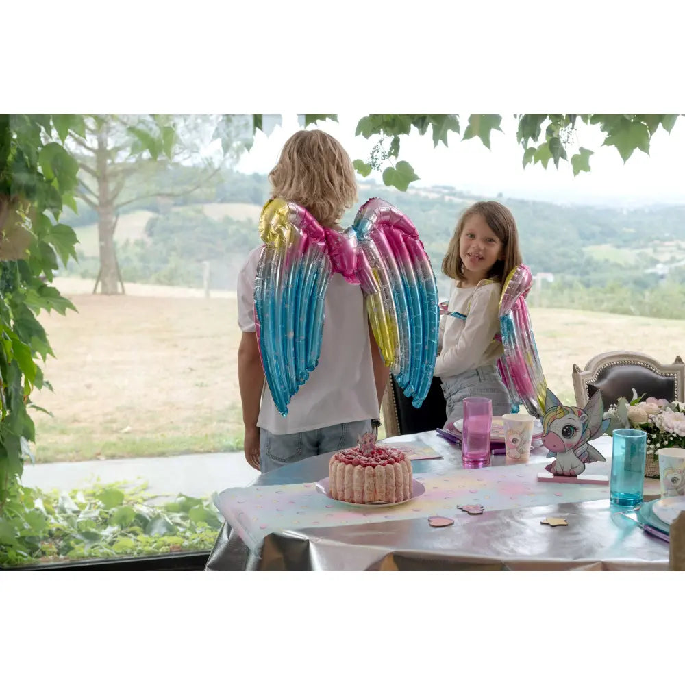 Ballon Ailes P'tite fée Multicolore - 56 x 50 cm