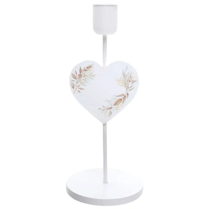 Bougeoir Feuillage Naturel - Ø 10 x 23.5 cm