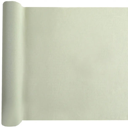 Chemin de table 35cmx3m - Crêpe Sauge