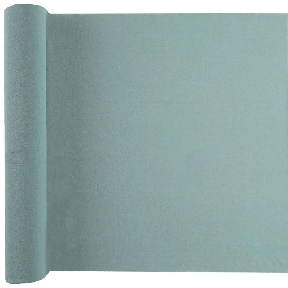 Chemin de table 35cmx3m - Crêpe Eucalyptus