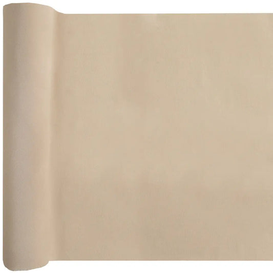 Chemin de table 35cmx3m - Crêpe Naturel