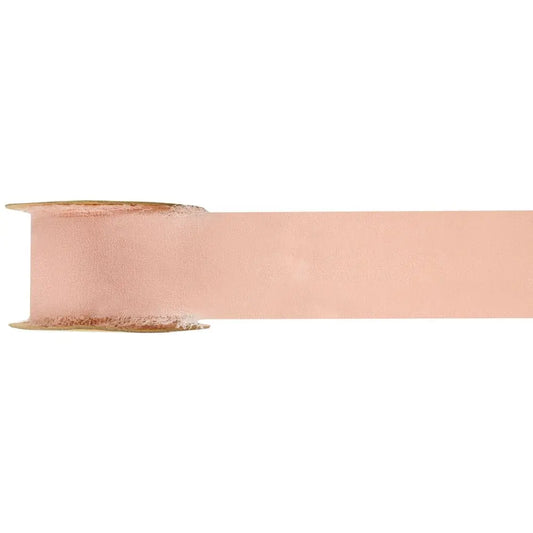 Ruban Crêpe - Peach - 40 mm - Bobine de 5 mètres