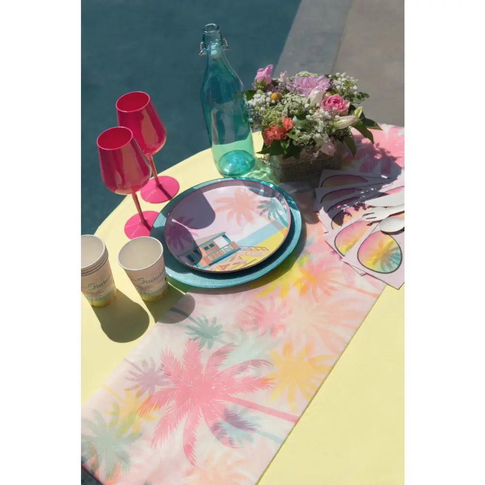 Chemin de table 30cmx5m - Summer Multicolore
