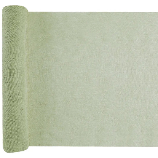  Chemin de table 36cmx5m - Naturel Sauge