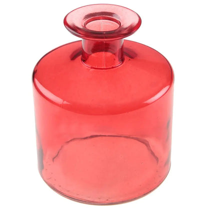 Vase "Trend" Rouge en Verre - Ø9 x H11 cm
