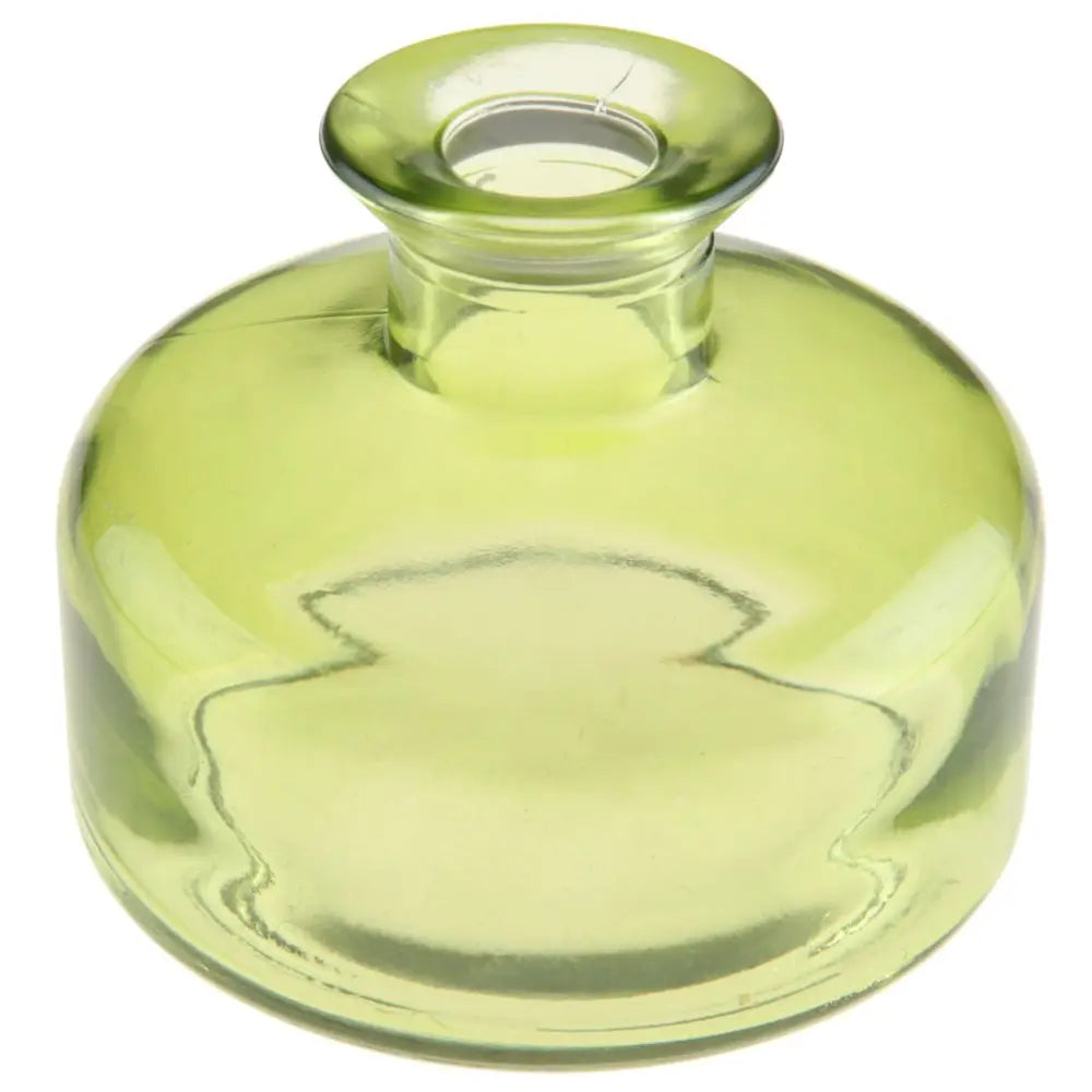 Vase "Trendy" Vert en Verre - Ø9 x H7 cm