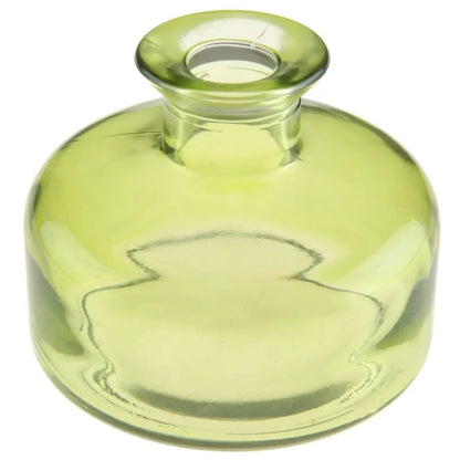 Vase "Trendy" Vert en Verre - Ø9 x H7 cm