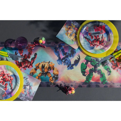 Chemin de table Autorobot Multicolore 30 cm - Rouleau de 5 mètres