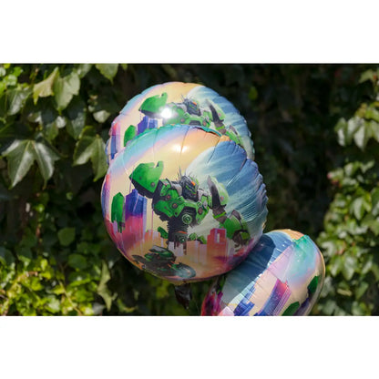 Ballon Alu Ø45 cm - Autorobot Multicolore