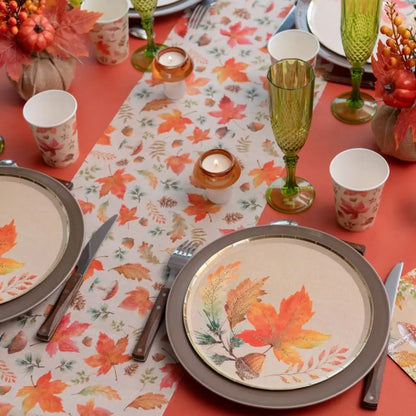 Chemin de Table - Automne Multicolore - 28cm x 3m