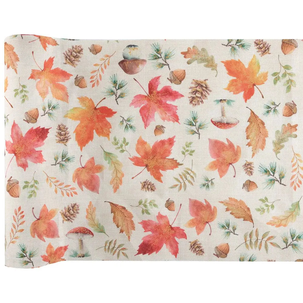 Chemin de Table - Automne Multicolore - 28cm x 3m