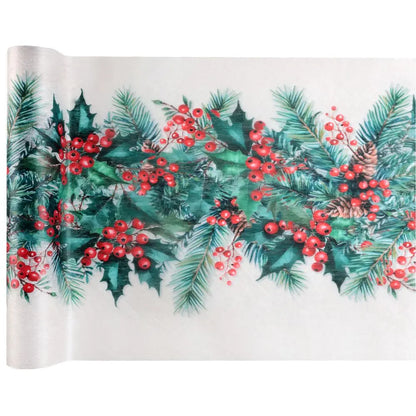 Chemin de Table "Tartan de Noël" - 30cm x 5m