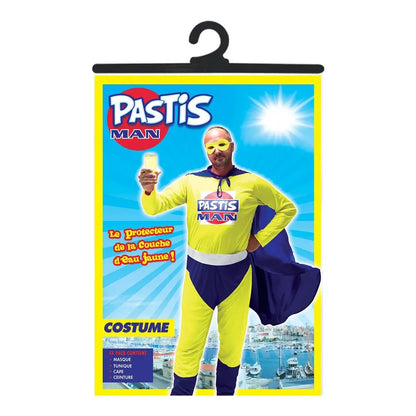 Costume Homme Pastis Man - Taille Unique