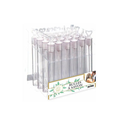 Pack de 24 Tubes à Bulles - Mariage
