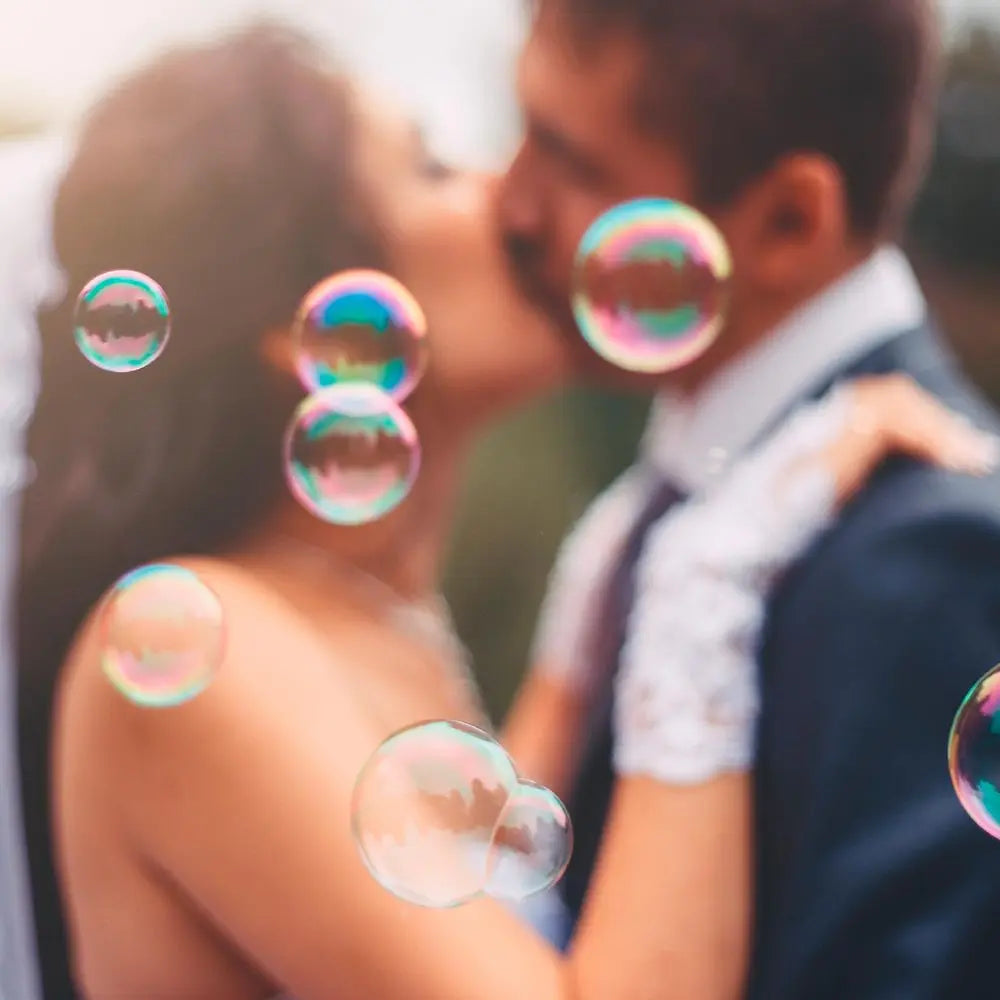 Pack de 24 Tubes à Bulles - Mariage