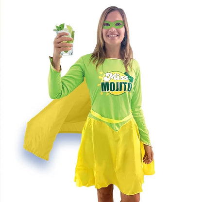Costume Femme Miss Mojito - Taille Unique