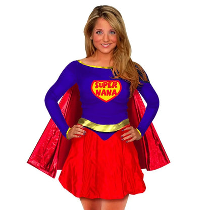 Costume Femme Super Nana - Taille Unique