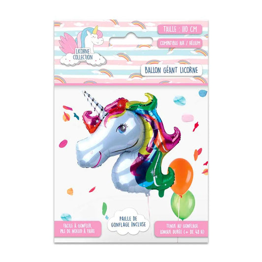 Ballon Alu 110cm - Licorne
