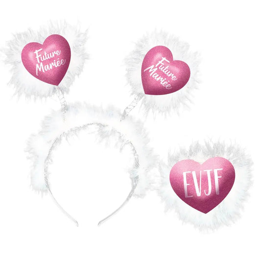 Serre-Tête et Badge ''Future Mariée'' - EVJF