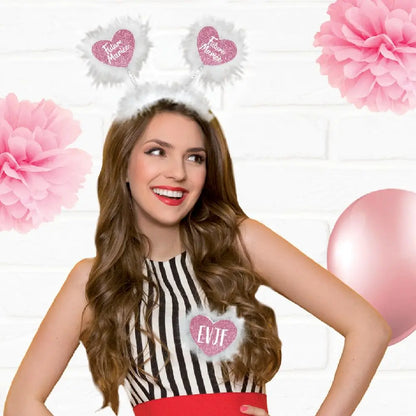 Serre-Tête et Badge ''Future Mariée'' - EVJF