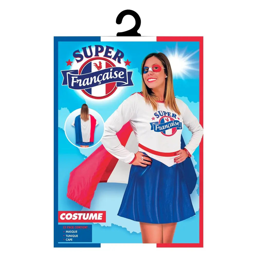 Costume Femme Super Française - Taille Unique