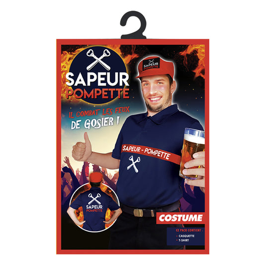 COSTUME SAPEUR POMPETTE/