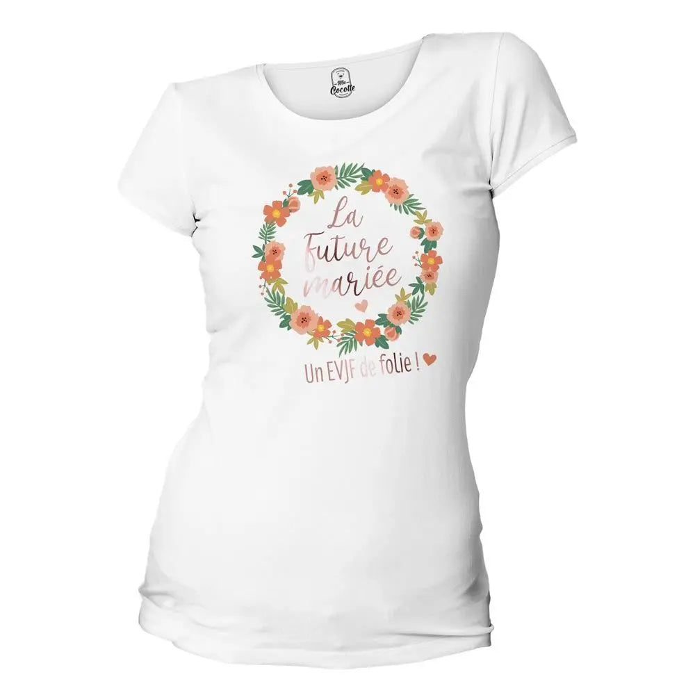 T-Shirt ''Future Mariée'' EVJF - Taille Unique