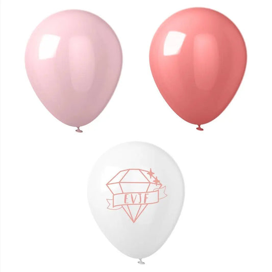6 Ballons Latex EVJF