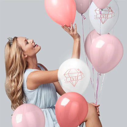 6 Ballons Latex EVJF