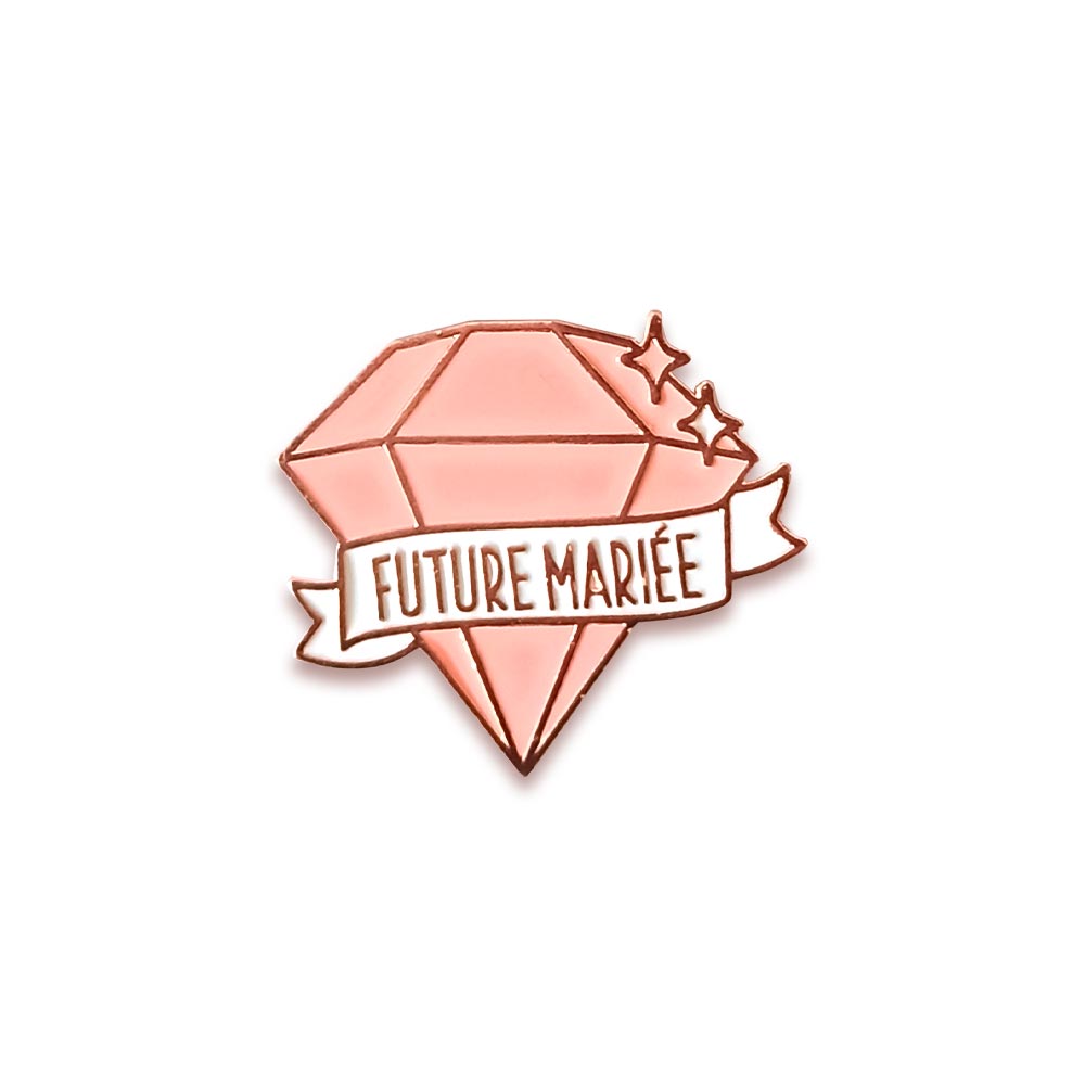 BROCHE EVJF "FUTURE MARIEE"