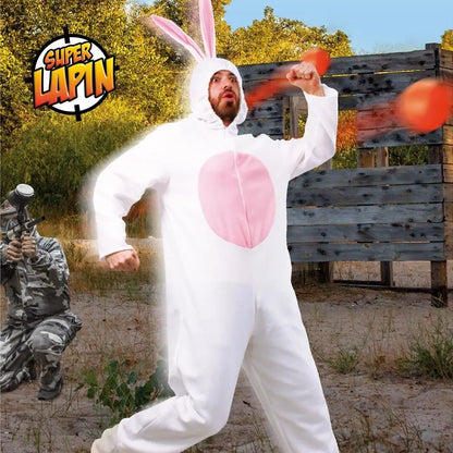 Costume Homme Super Lapin - Taille Unique