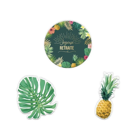 60 Décos de Table - ''Joyeuse Retraite''