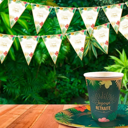 Guirlande Fanions - ''Joyeuse Retraite''
