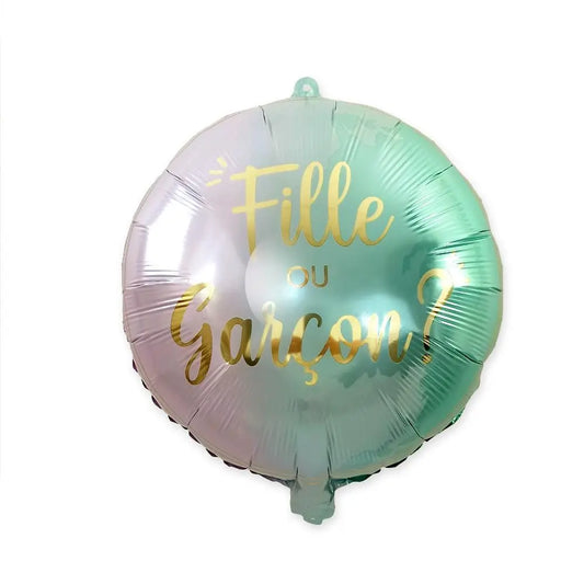 Ballon Alu - ''Gender Reveal''
