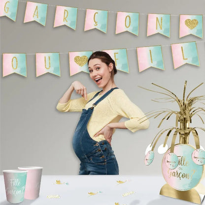 Guirlande Ruban ''Gender Reveal''