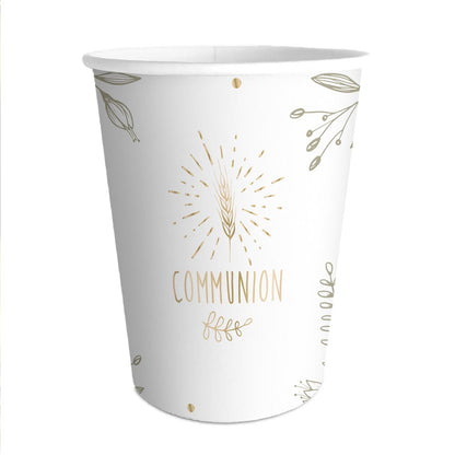 Gobelet en carton "Communion"