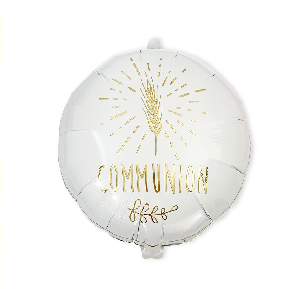 Ballon métallique "Communion"