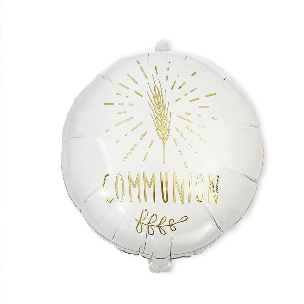 Ballon Alu 35cm - "Communion"
