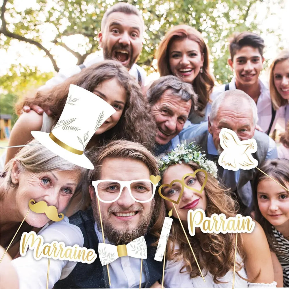 Photo booth - 12 accessoires